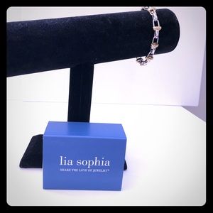 NWT Silver & Gold Bracelet by Lia Sophia 💝
